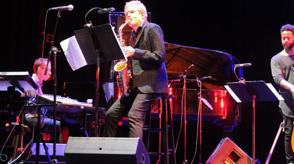 David Sanborn performs at the Colony Theater during the Fourth Annual South Beach Jazz Festival