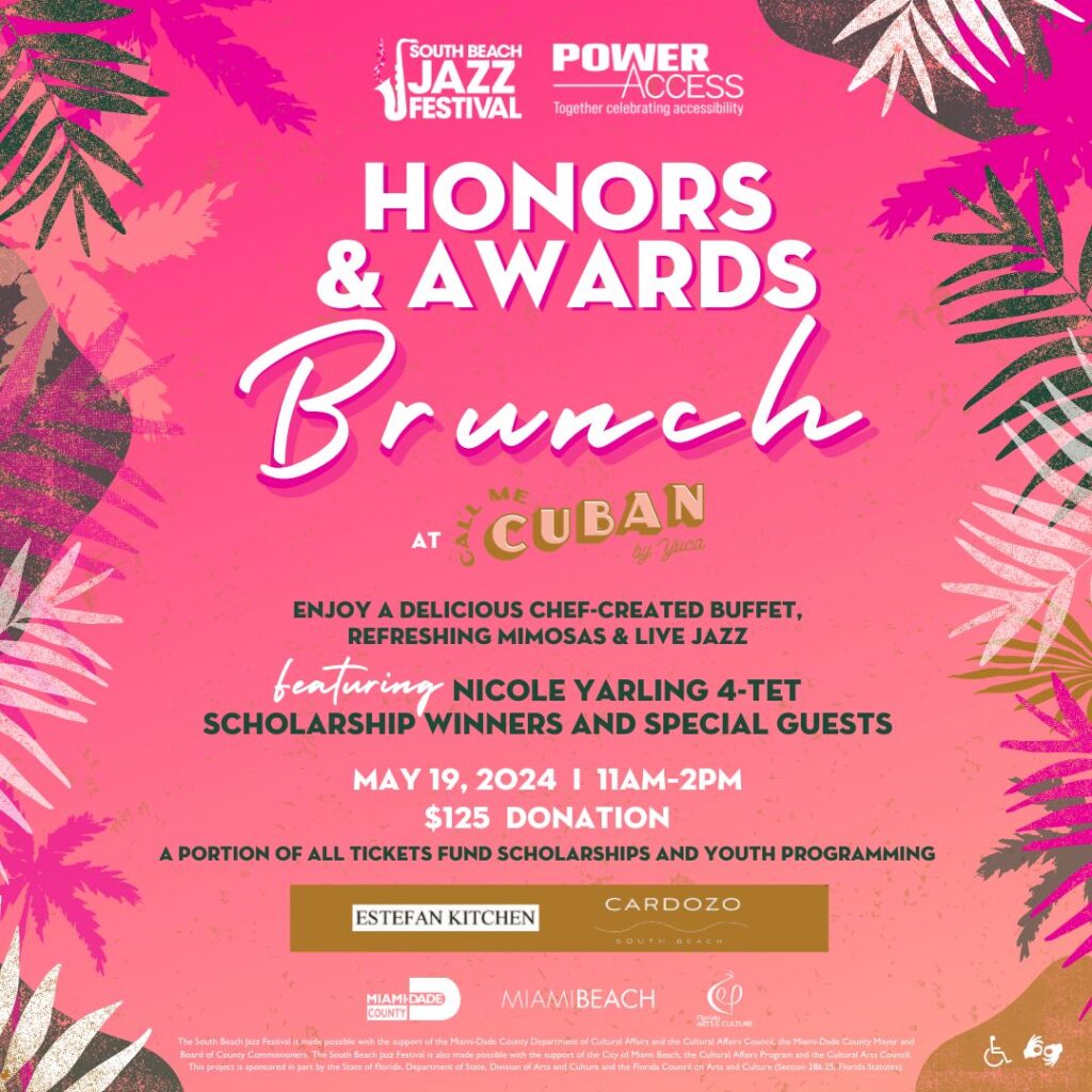 South Beach Jazz Honors and Awards Brunch