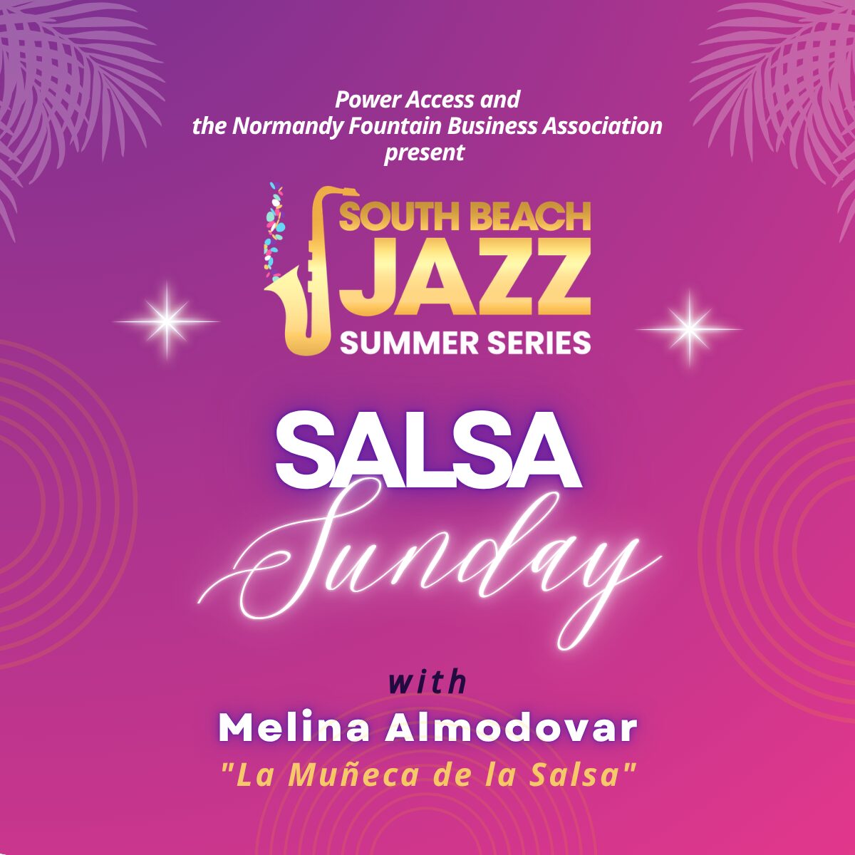 Salsa Sunday with Melina Almodóvar